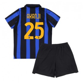 Dětské fotbalový komplet Inter Milan Manuel Akanji #25 Domácí košile 2026-27 Krátkým Rukávem